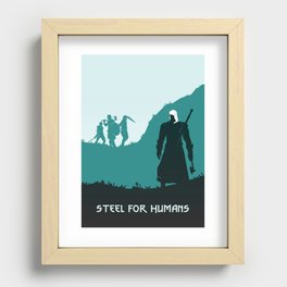 Steel For Humans Remastered Recessed Framed Print