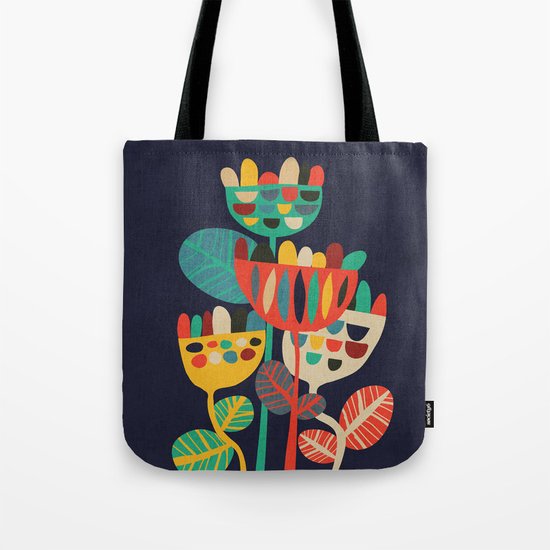 Wild Flowers Tote Bag