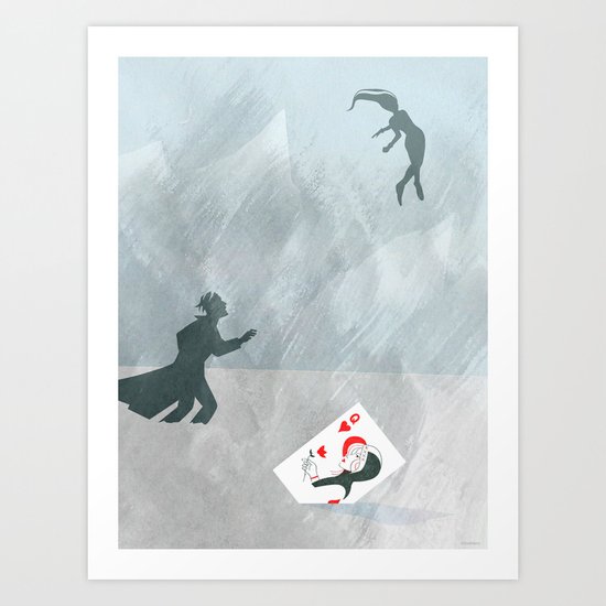 Now, that's cold! Art Print