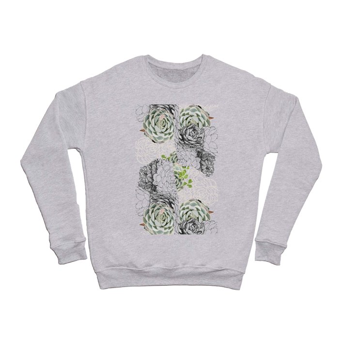 Succulent Study  Crewneck Sweatshirt