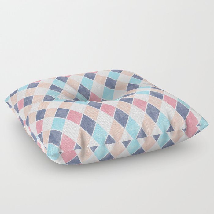 Lovely geometric Pattern VI Floor Pillow