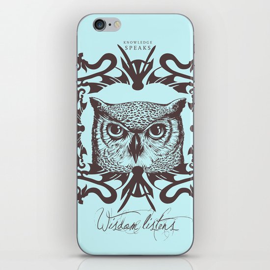Wisdom Listens iPhone & iPod Skin