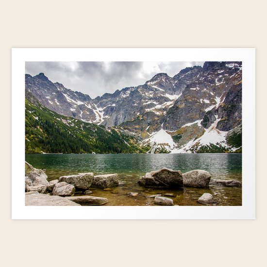 Morskie Oko Art Print