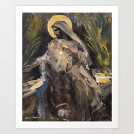 Blessed is He Who Comes in the Name of the Lord Art Print