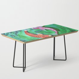 Circle of life - Watercolor koifishes Coffee Table