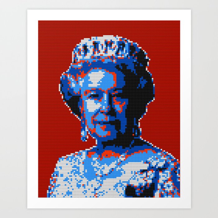 Lego art queen online