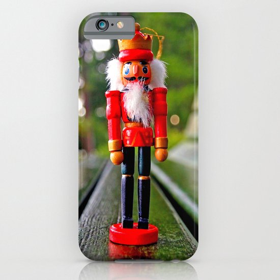 Park-bench Yuletide iPhone & iPod Case