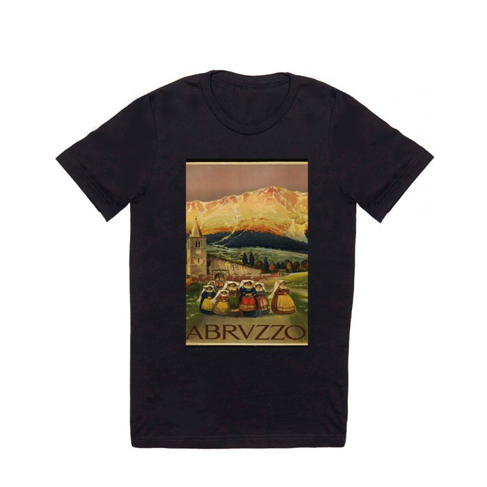 Abruzzo - Vintage Travel Poster T Shirt