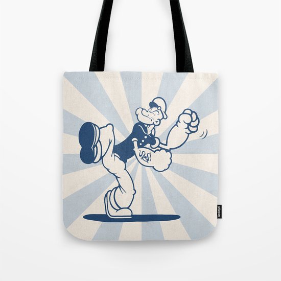 the Sailor with Dragon Tatoo Tote Bag