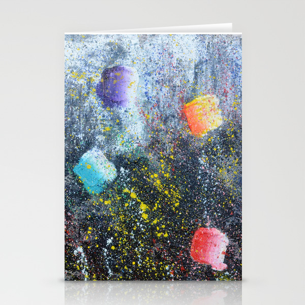 Ice Cream City Lights And Hot Summer Nights Abstract