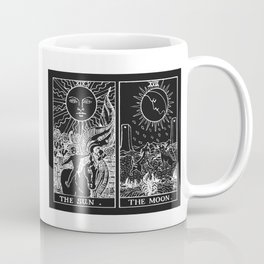 The Sun and Moon Tarot Cards | Obsidian & Pearl Mug