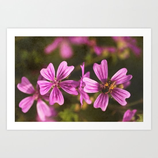 busy bee Art Print