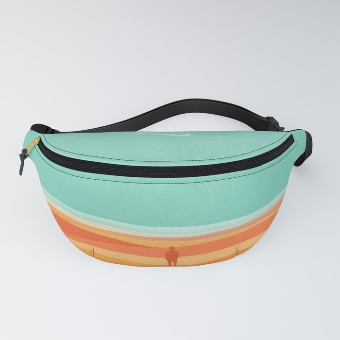 Where the sea meets the sky Fanny Pack