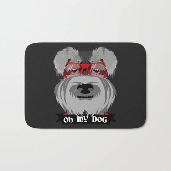 Oh My Dog Bath Mat