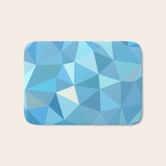 Blue Bath Mat
