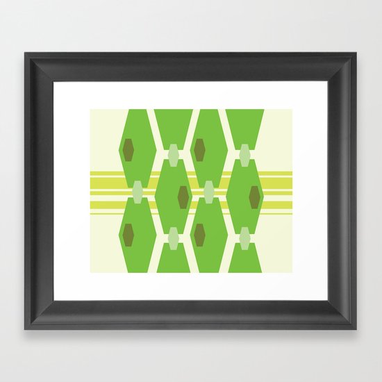 Modish Framed Art Print