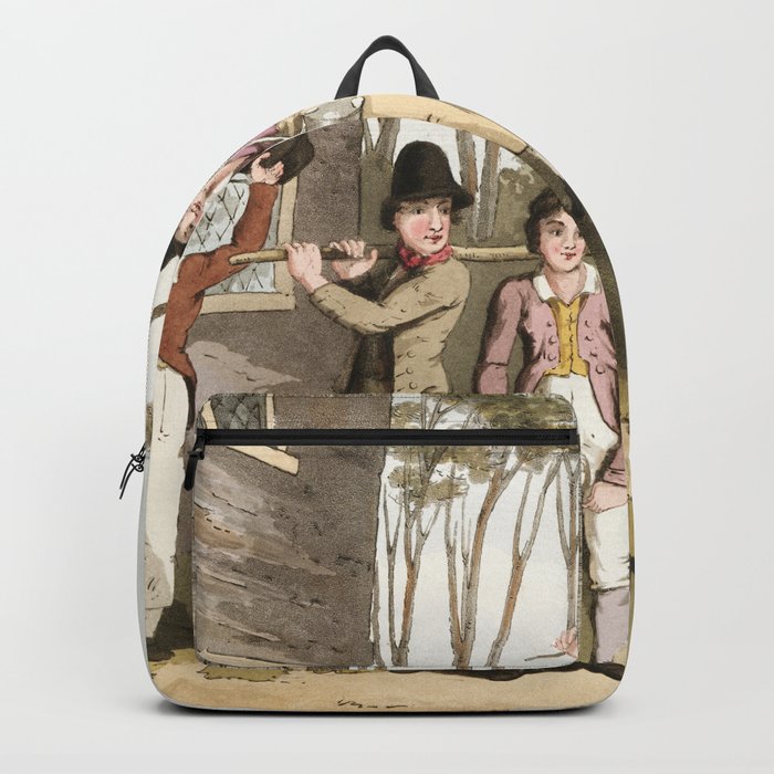 19th century in Yorkshire life Backpack