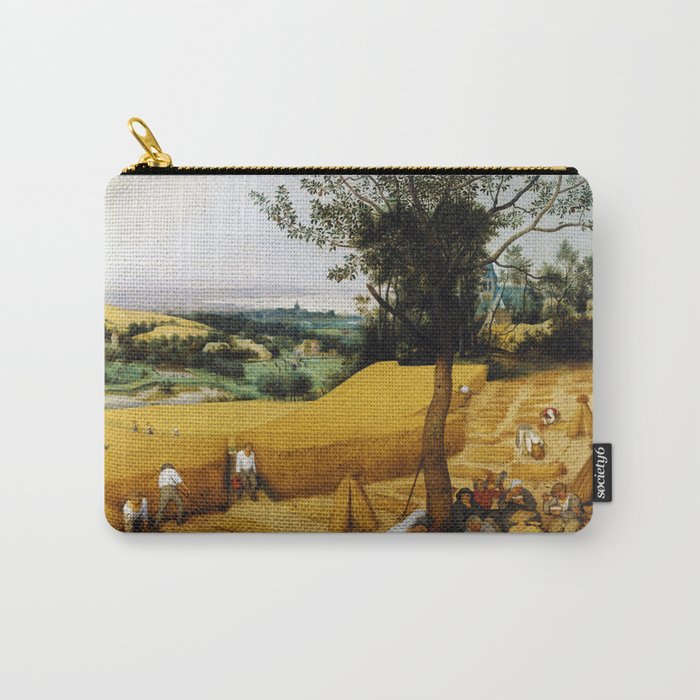 The Harvesters by Pieter Bruegel the Elder (1565) Carry-All Pouch