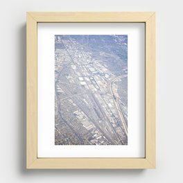 GEOgraphy IV Recessed Framed Print
