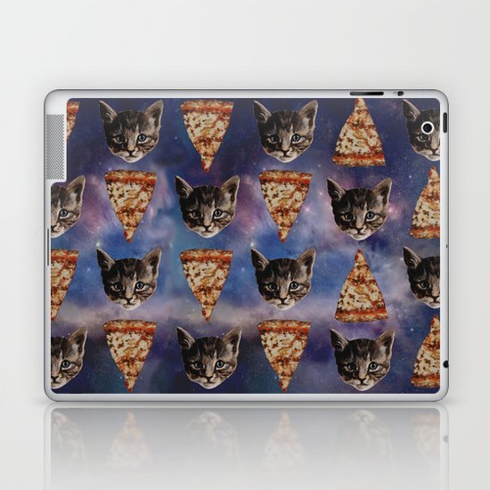 Kitten Pizza Galaxy Laptop & iPad Skin