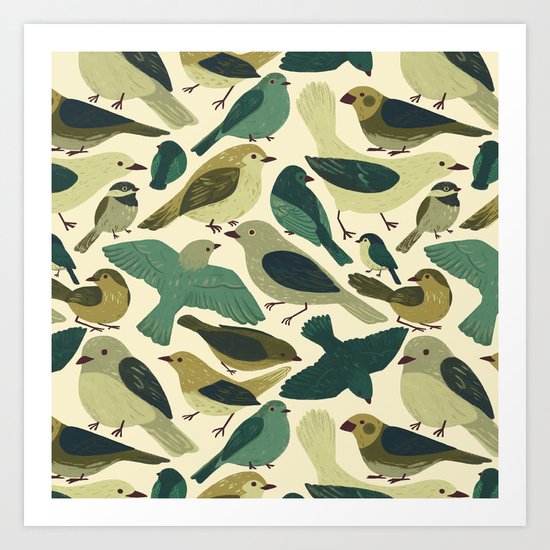 Birds Art Print