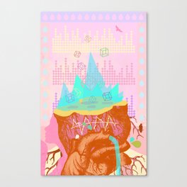 HEART FREQUENCY Canvas Print
