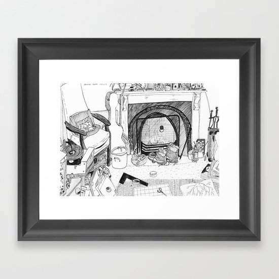 William's room. Framed Art Print