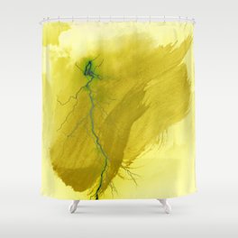 abstract thunder 2 Shower Curtain