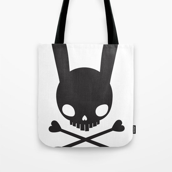 SKULL BUNNY OF PIRATES Tote Bag