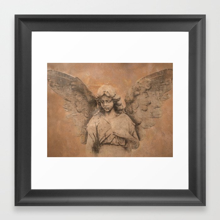 Rustic Angel Lady Woman Spiritual Home Decor Religious Art A322b
