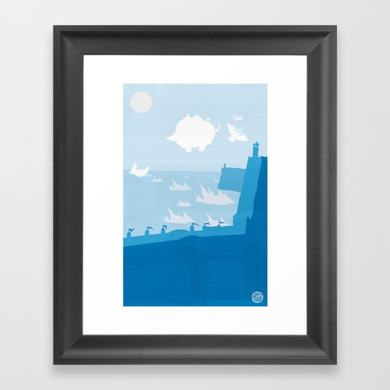 Avatar - Water Book Framed Art Print