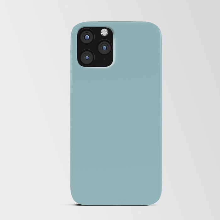 Simply Pretty Blue iPhone Card Case