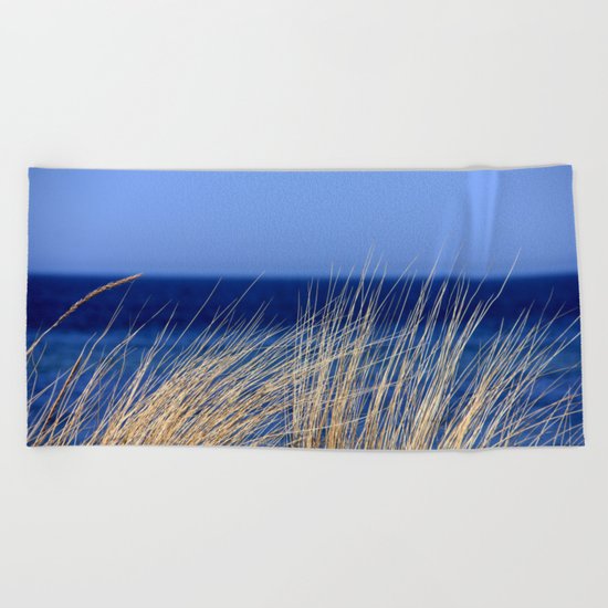 Beach Grass Beach Towel