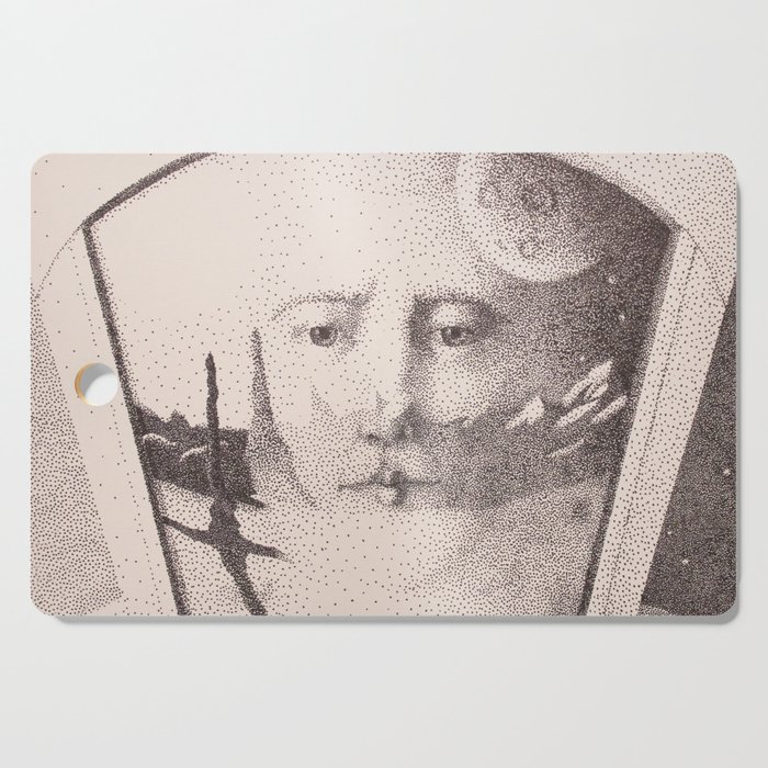 Astronaut Cutting Board