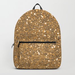 Gold Glitter Backpack
