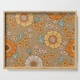Groovy Pattern Serving Tray