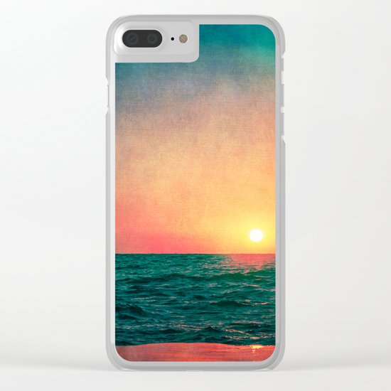 Fade Away Clear iPhone Case