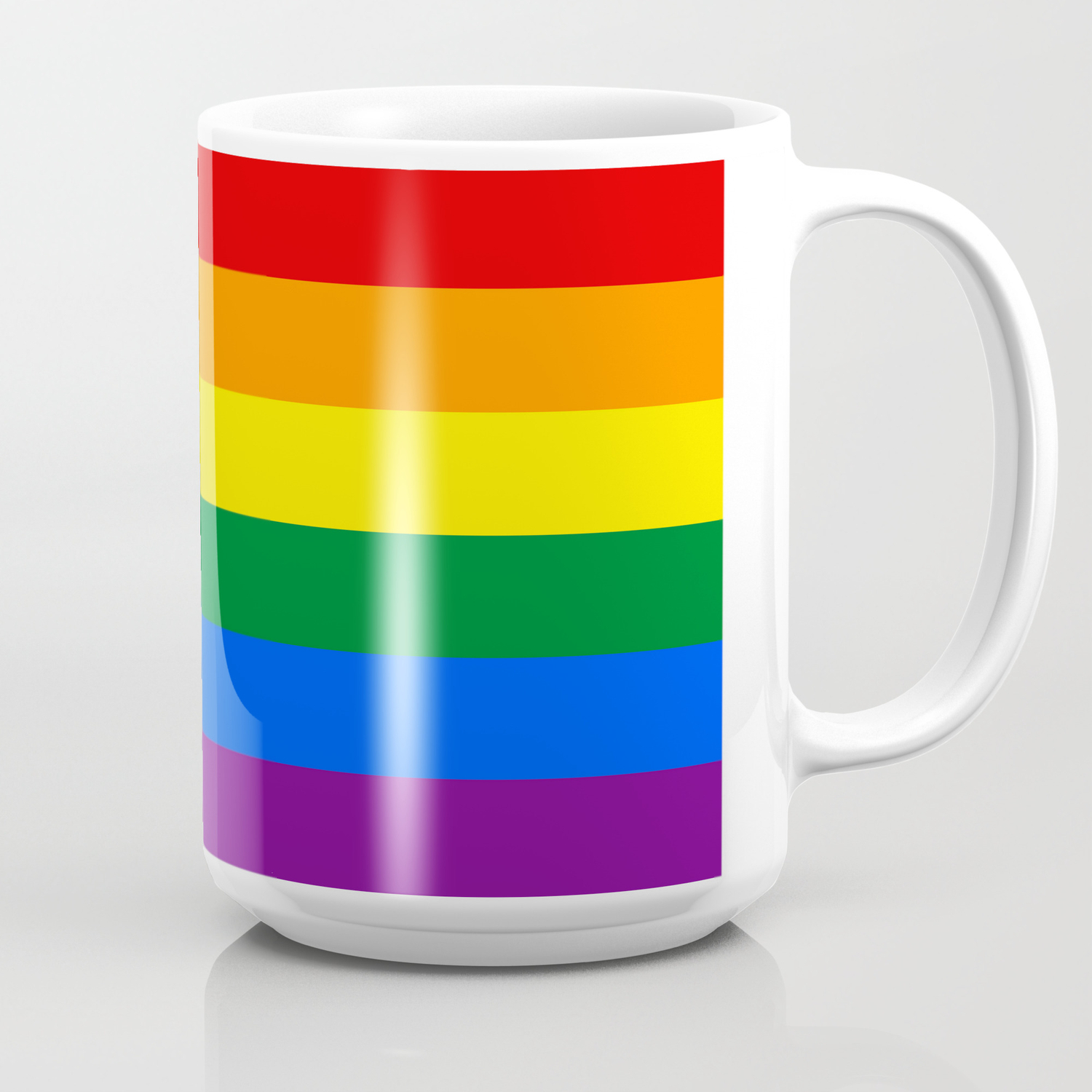 Rainbow Mug Gay Ally Queer Pride Mug LGBTQ Pride Mug Gay Pride Mug Love Is Love Mug LGBTQ Flag LGBTQ Ally