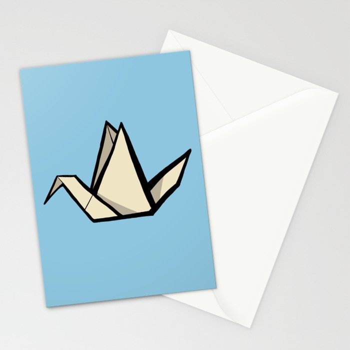 The Art Of Origami Origami Crane Stationery Cards By