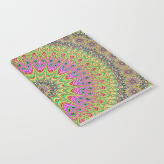 Floral ornament mandala Notebook