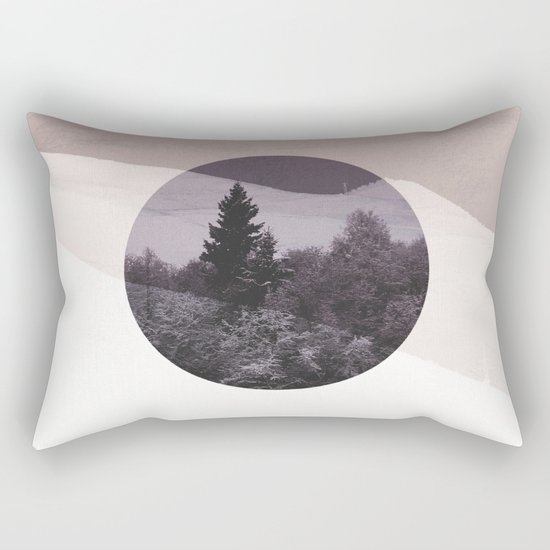 Abstract landscape Rectangular Pillow