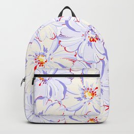 Oversized Retro Floral Backpack
