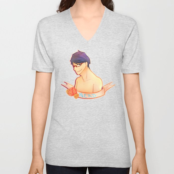 Rei Ryugazaki V Neck T Shirt