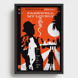 Hardboiled :: Farewell My Lovely :: Raymond Chandler Framed Canvas