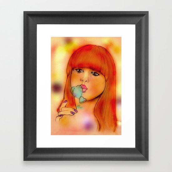 "Kazza" Framed Art Print