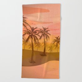 Summer Adventure in Florida Beach Towel