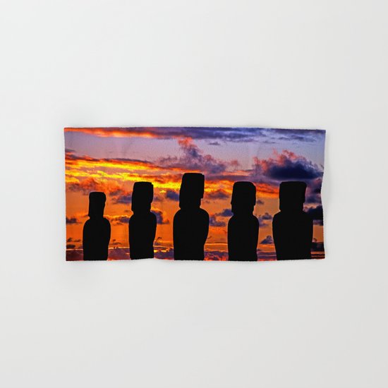 TOUCHED BY FIRE Hand & Bath Towel