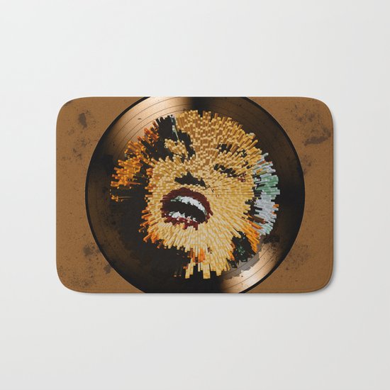 Vinyl No.4 Bath Mat