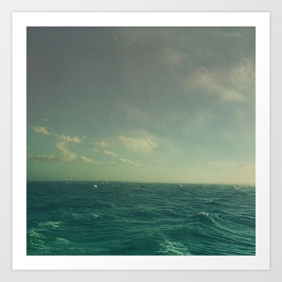 Limitless Sea Art Print