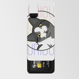 CURIOUS CAT 02 Android Card Case